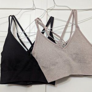 Aerie bralettes (set of 2) size small